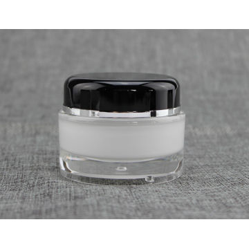 100g 200g Round PMMA Cosmetic Jar with Round Lid